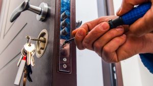 Residential lock installation